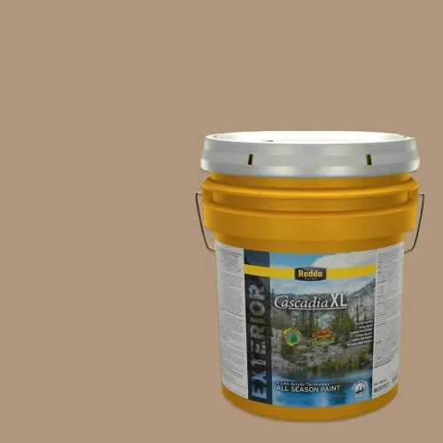 Vista 118 de Rodda Paint CASCADIA XL Pintura e imprimación satinada exterior en uno, cuarto de galón, resistencia industrial