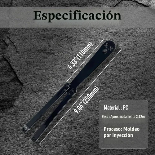 Vista 6 de Herramienta de plástico plegable, resistente y ligera, excelente equilibrio, herramienta de práctica para principiantes
