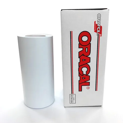 Vista 2 de Oracal 651 Rollo de vinilo de 12 pulgadas x 50 yardas (150 pies) (blanco mate)