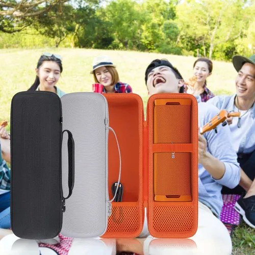 Vista 9 de co2CREA Carcasa rígida para altavoz compacto Sony ULT Field 1, color blanco Estuche blanco