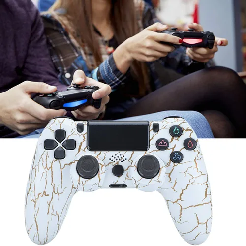 Vista 5 de Controller for PS4 , Wireless Controller Compatible with PS4PS4 ProPS4 SlimPC with Touch PanelAudio Function6-Axies SensorDual Vibration,600mAh