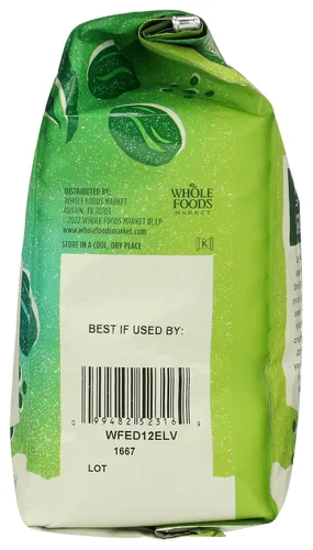 Vista 7 de Whole Foods Market, El Volcan Café molido tostado ligero, naranja mandarina, miel y azúcar moreno, 12 onzas