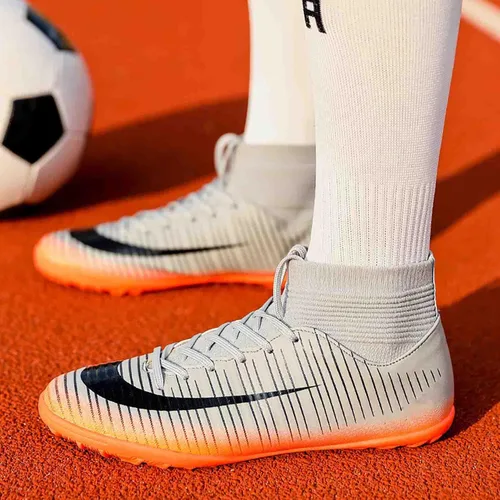 Vista 6 de Soccer Cleats for Mens Womens Turf Soccer Shoes SD