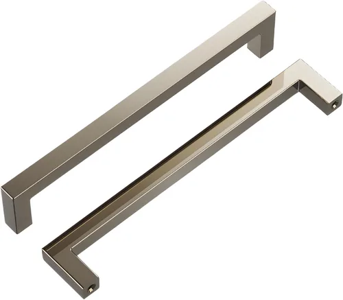 Vista 40 de Hickory Hardware - HH075326-BGB - Manija de la colección Skylight, 3 pulgadas de centro a centro, latón dorado cepillado.
