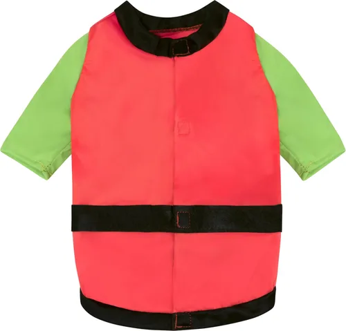 Vista 8 de Disfraz de Robin de Teen Titans de Rubies Costume., S, Verde y Rojo