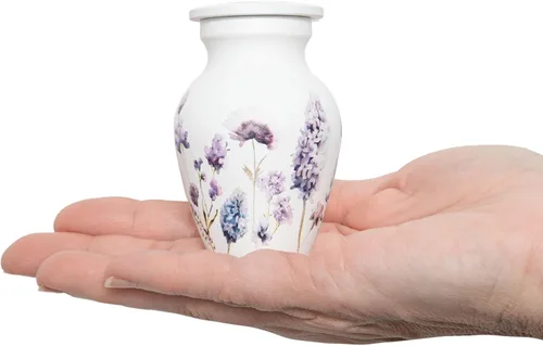 Vista 10 de Urnas de cremación para cenizas humanas para mujeres adultas Urna humana para cenizas para mujeres Decorativa para cremación, funeral, entierro