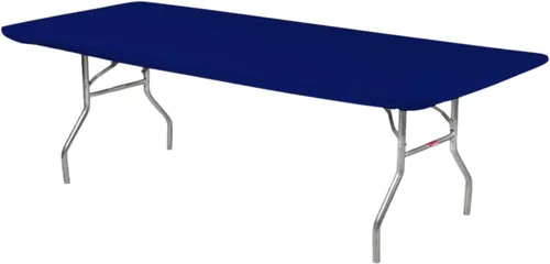 Vista 14 de Kwik-Covers Protectores para mesa rectangulares, de 6 pies, de plástico, de 30 x 72 pulgadas. Paquete de 5 unidades., Negro