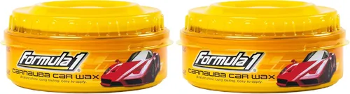 Vista 11 de Cera carnauba en pasta para automóviles – Formula 1, brillo superintenso, 12 onzas. Removes Haze & Paint Swirls, Easy to Use, Leaves Durable UV
