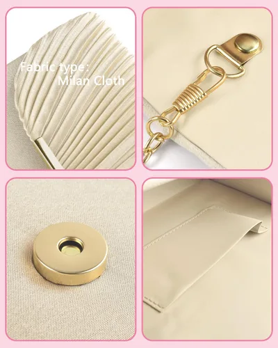 Vista 5 de TINDTOP Bolsos de mano para mujer, bolsos de noche para formal, boda, fiesta, cóctel, graduación, bandolera, sobre, hombro, bolsa de hombro
