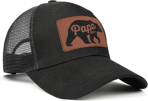 Vista 4 de Regalos de papá sombreros de oso para abuelo, abuelo, papá, padre, camionero, gorra de béisbol para hombre, Regalos para papá oso