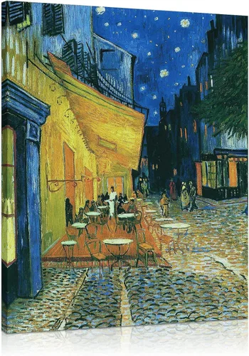 Vista 9 de Van Gogh Arte de Pared en Lienzo: Reproducción de Pintura al Óleo Almendro en Flor Imagen de Flores Decoración de Habitación, Impresiones de Arte