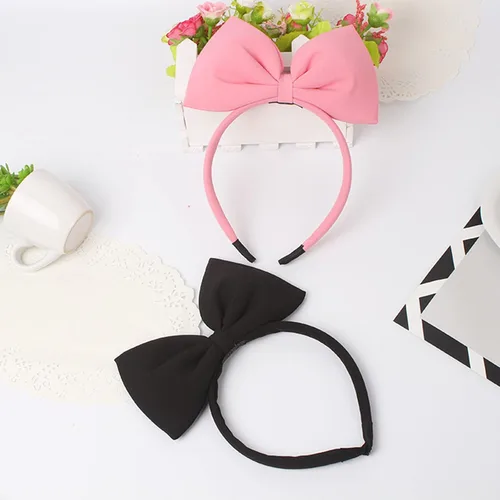 Vista 7 de Diadema de lazo de Halloween con lazo para el cabello, diadema para mujer, accesorios de decoración de fiesta de cumpleaños y Navidad
