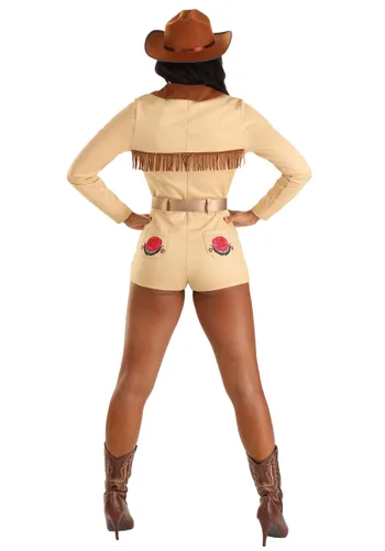 Vista 2 de Disfraz de Vaquera Rose Romper para Mujer Multicolor