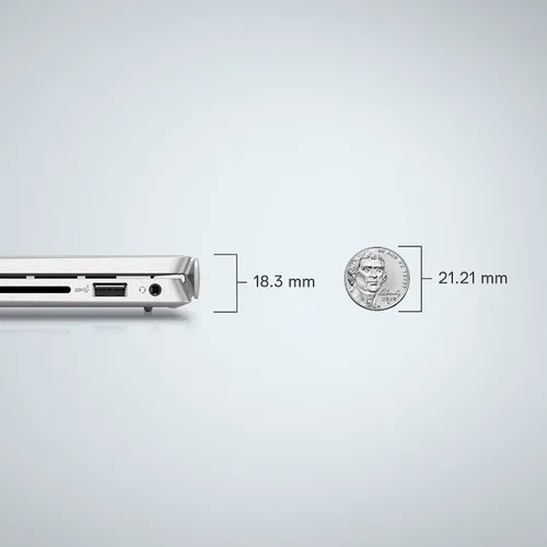 Vista 2 de Dell Inspiron 16 5625 - Laptop portátil pequeña, delgada y ligera, pantalla FHD+ de 16 pulgadas (1920 x 1200), AMD Ryzen 7 5825U, 16 GB DDR4 RAM
