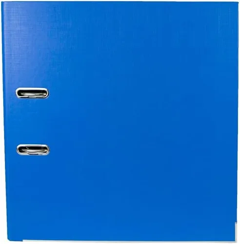 Vista 2 de Carpeta de 2 anillos con forma de arco de palanca; tamaño carta de EE. UU.; para perforadoras de papel de 2 3/4 pulgadas de centro a centro (cc)