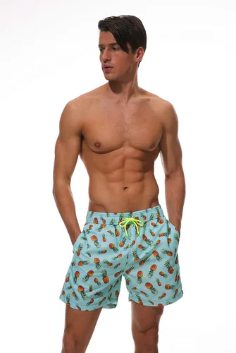 Vista 5 de SILKWORLD Traje de baño para hombre de secado rápido con bolsillos