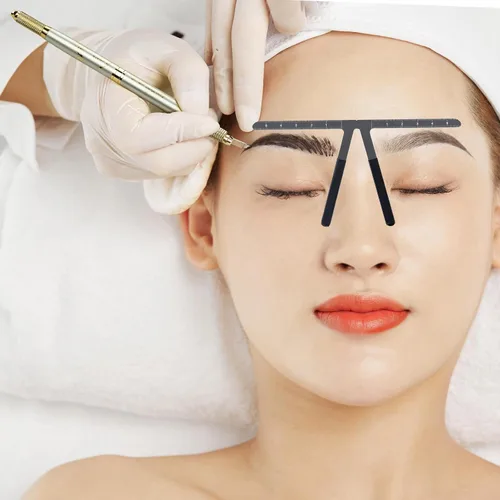 Vista 6 de Microblading - Kit de bolígrafos para cejas, lápiz de cejas Microblading, suministro de microblading, kit de maquillaje permanente para cejas
