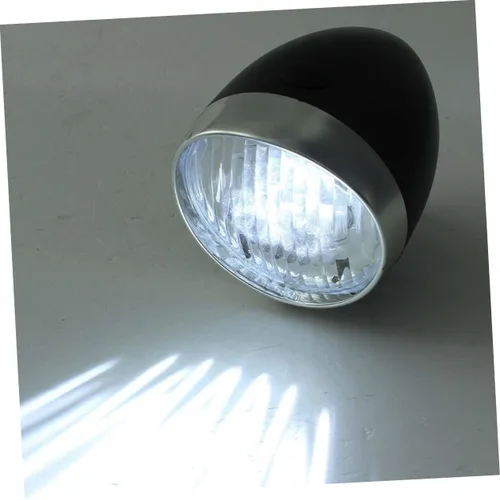 Vista 4 de 2 unids retro bicicleta luces vintage bicicleta faro recargable LED bicicleta luz bicicleta faros para lámpara de cabeza