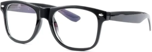 Vista 7 de Gafas de sol transparentes vintage Buddy Wayfarer Blues Brothers, Negro