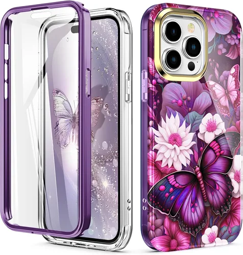 Vista 26 de Bonita funda de mármol para iPhone 11 Pro Max de 6.5 pulgadas, fabricada con protector de pantalla, ligera y elegante, cuerpo completo, a prueba