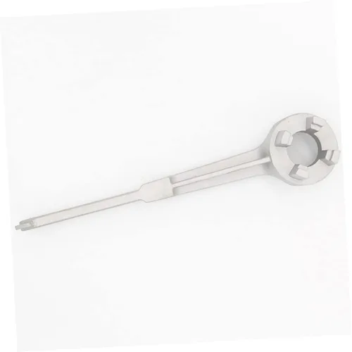 Vista 2 de Llave de tambor de aluminio, abridor de barril resistente para cubiertas de tambor de aceite, diseño ergonómico para un fácil uso, no duradero