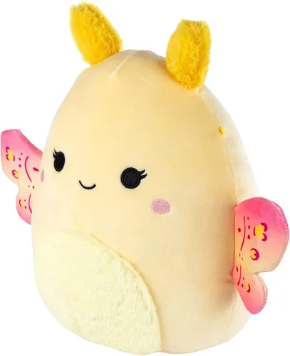 Vista 3 de Squishmallows Original de 10 Pulgadas Miry La Polilla de Navidad - Peluche Festivo Oficial de Jazwares - Suave, Acogedor y Recogible Animal