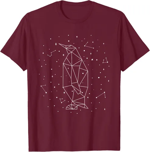 Vista 18 de Sternbild Penguin Constellation Emperor Sea Bird Penguin Camiseta Negro