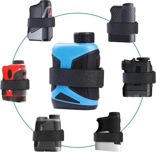 Vista 4 de HomeMount Soporte magnético para telémetro de golf, correa ajustable, accesorios para barandilla de carrito de golf