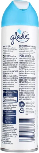 Vista 2 de Glade Clean Linen - Ambientador en aerosol de 8 onzas (paquete de 12)