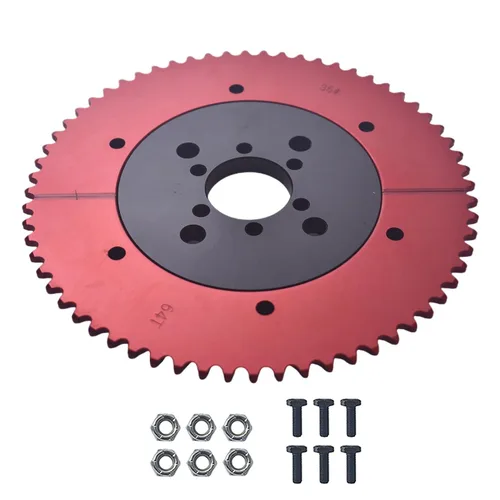 Vista 11 de Piñón dividido universal de cadena 35 de 53T con adaptador para Predator 212cc 196cc 79cc Go Kart Mini Bike CT200U-EX CT200U BT200X CT100U MB200