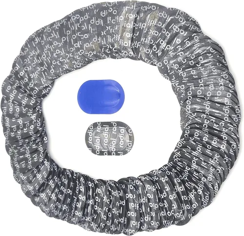 Vista 6 de 100 piezas XTMC V-1100 Parche radial ovalado pequeño universal de reparación de neumáticos parche frío para coche de pasajeros 1 3/8 pulgadas x 2