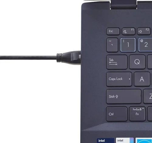 Vista 4 de Amazon Basics - Cable de conexión Ethernet RJ45 Cat 6, velocidad de transferencia de 1 Gpbs, conectores chapados en oro, 3 pies para PC, TV