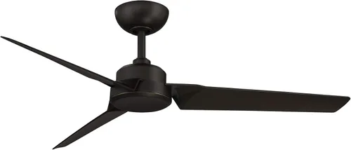 Vista 15 de Roboto - Ventilador de techo inteligente de 3 aspas para interiores y exteriores, aluminio cepillado de 52 pulgadas con control remoto, funciona