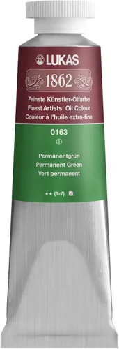 Vista 73 de Lukas 1862 Pintura al Óleo para Artistas Profesionales - Colores Tierra Amarillentos, 37 mL - Juego de 4 - Destacada Resistencia a la Luz, Sin