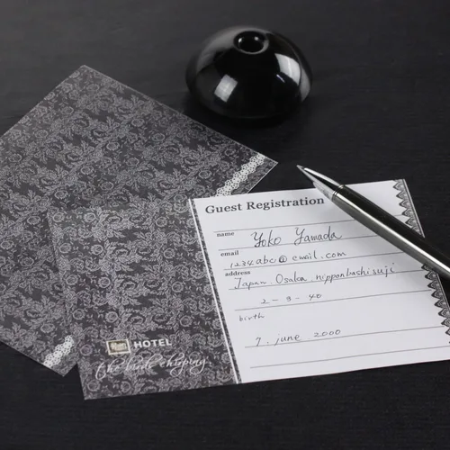 Vista 9 de Zebra Flos - Bolígrafo de escritorio, 0.028 in, tinta negra, cristal negro (BA65-GBK)