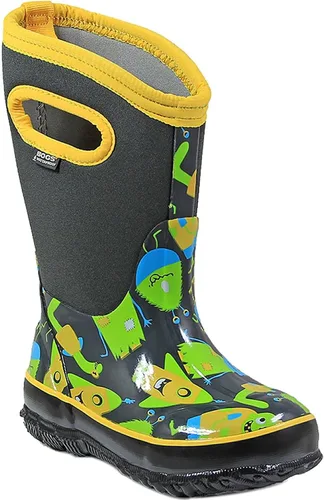 Vista 49 de BOGS Botas de nieve unisex de neopreno con aislamiento de goma de alta impermeabilidad para niños Negro