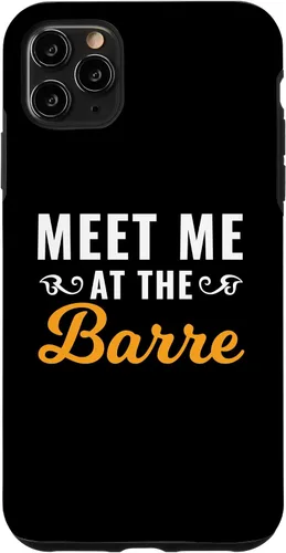 Vista 13 de Ballet Meet Me at The Barre for Ballerina Trainer Dancing Case for iPhone 16