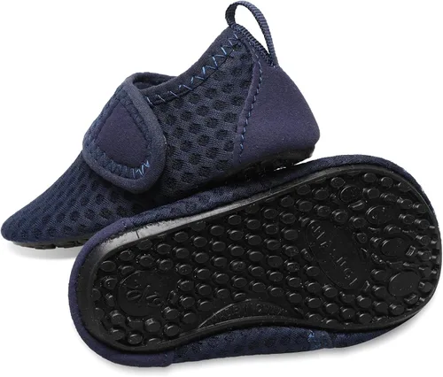 Vista 7 de L-RUN Zapatos de agua para bebés, zapatos de natación para playa, natación, piscina, zapatos de natación para bebés