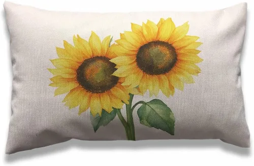 Vista 17 de AOYEGO Funda de almohada de cactus de 12 x 20 pulgadas, diseño de flores de cactus, plantas del desierto, botánica, rectangular, fundas de almohada