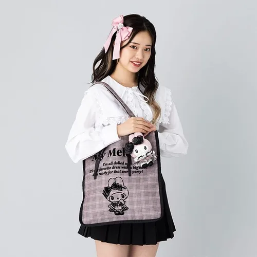 Vista 6 de CANIAN Kuromi Tote Bag Utility Bolso grande de moda para mujer