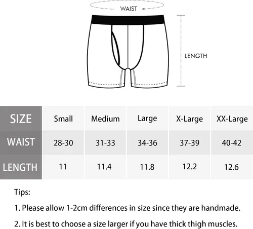 Vista 6 de JHKKU Ropa interior para hombre, suave, cómoda, transpirable, de 4 pulgadas con bragueta
