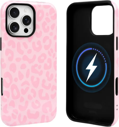 Vista 42 de NITITOP Funda magnética compatible con iPhone 11, compatible con MagSafe lindo diseño estético de leopardo ámbar tortuga para mujeres, hombres