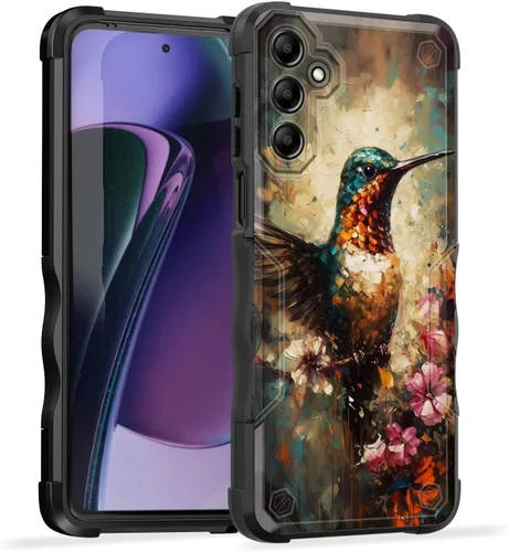 Vista 39 de Funda para Galaxy A14 5G, [Doble Capa][Protección contra Caídas de Grado Militar de 10 Pies] [Antideslizante] Funda Resistente a Prueba de Golpes