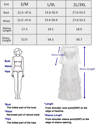 Vista 6 de Abaowedding Vestido de bruja gótica medieval renacentista para mujer, vestido victoriano