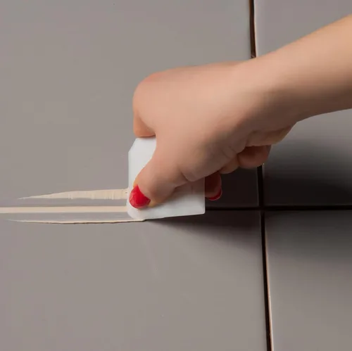 Vista 4 de Kit de reparación de lechada de azulejos CESTA – Tubo de exprimir, secado rápido, pintura de lechada impermeable para restaurar y renovar líneas