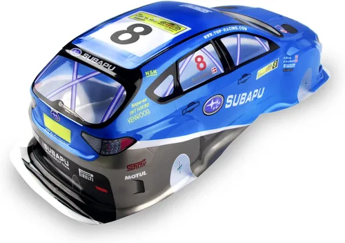 Vista 3 de Manrock 1/10 Escala RC Pintado Drift Racing Touring Onroad Carrocería Coche Shell Sti X Azul