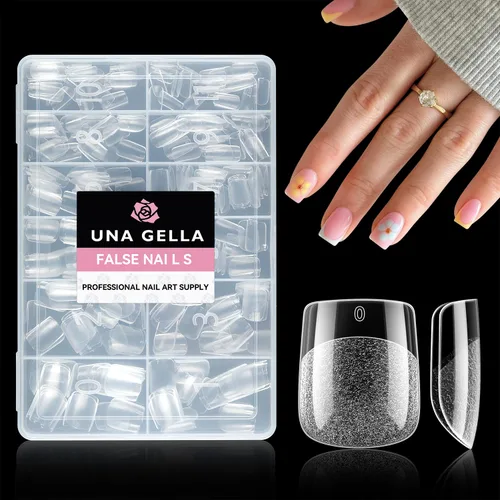 Vista 13 de UNA GELLA - Pegamento para uñas súper fuerte, 2 unidades de 0.3 fl oz, semisólido