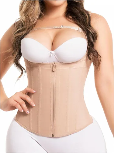 Vista 5 de Salome 0314 - Chaleco de entrenamiento con cremallera para mujer, color negro, talla S