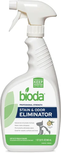 Vista 7 de Bioda Eliminador enzimático de manchas y olores para mascotas, 1 galón