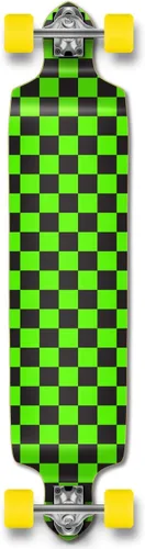 Vista 10 de Longboard Yocaher con diseño pintado para alta velocidad Azul
